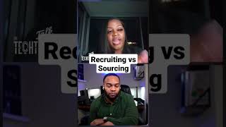 The difference between Recruiting and Sourcing The difference between Recruiting and Sourcing
