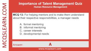 Importance of Talent Management Quiz Questions Answers PDF | Talent Management Notes Class 12-9 Ch 2 screenshot 2