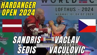Sandris Šedis vs Vaclav Vaculovic | Hardanger Open 2024 | Left
