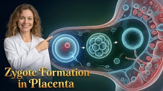 Zygote Formation In Placenta Complete Step-By-Step Human Developmentsequence 02