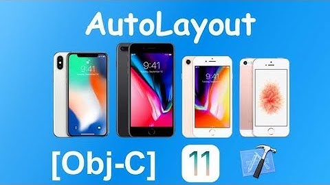 Autolayout | Теория или адаптивная верстка под все айфоны, а также что такое констрейны.