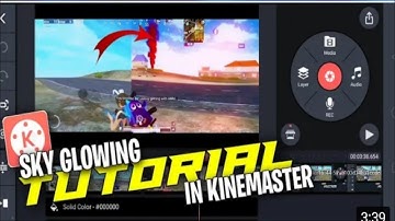 How To Add Sky Glow Effect In Kinemaster ll 🥀#pubglitemontage #editing