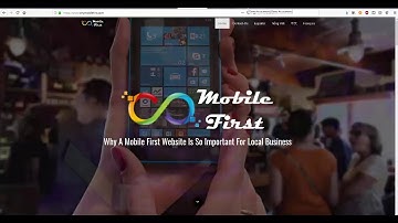 Best Mobile First website builder - MobiFirst