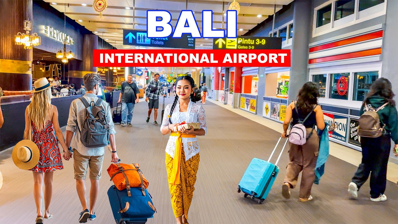 ✈️ Bali International Airport | I Gusti Ngurah Rai International Airport Departure Area 2025