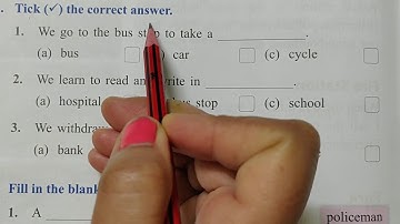 Class 1, Subject EVS, Chapter 2 My Neighbourhood, Lecture 3