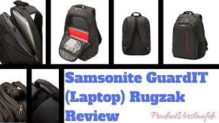 samsonite guardit laptop backpack l