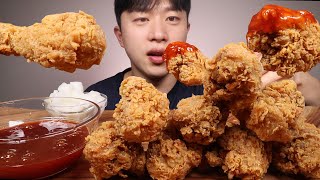 ASMR MUKBANG FRIED CHICKEN EATING SHOW