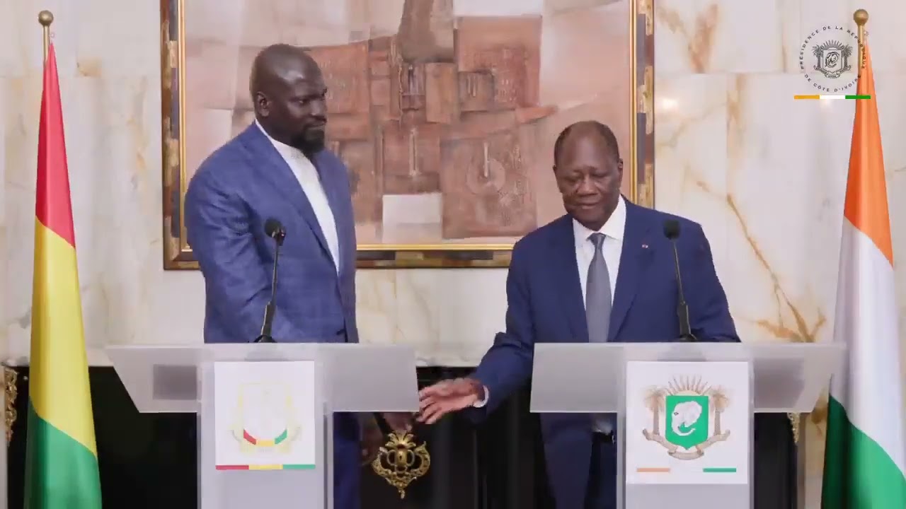Côte d'Ivoire-Guinée Conakry:  Voici ce que Allasane Ouattara et Mamadi Doumbouya se sont dit