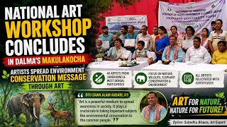 National Art Workshop Concludes in Dalma,Artists Spread Environment Conservation Message Through Art