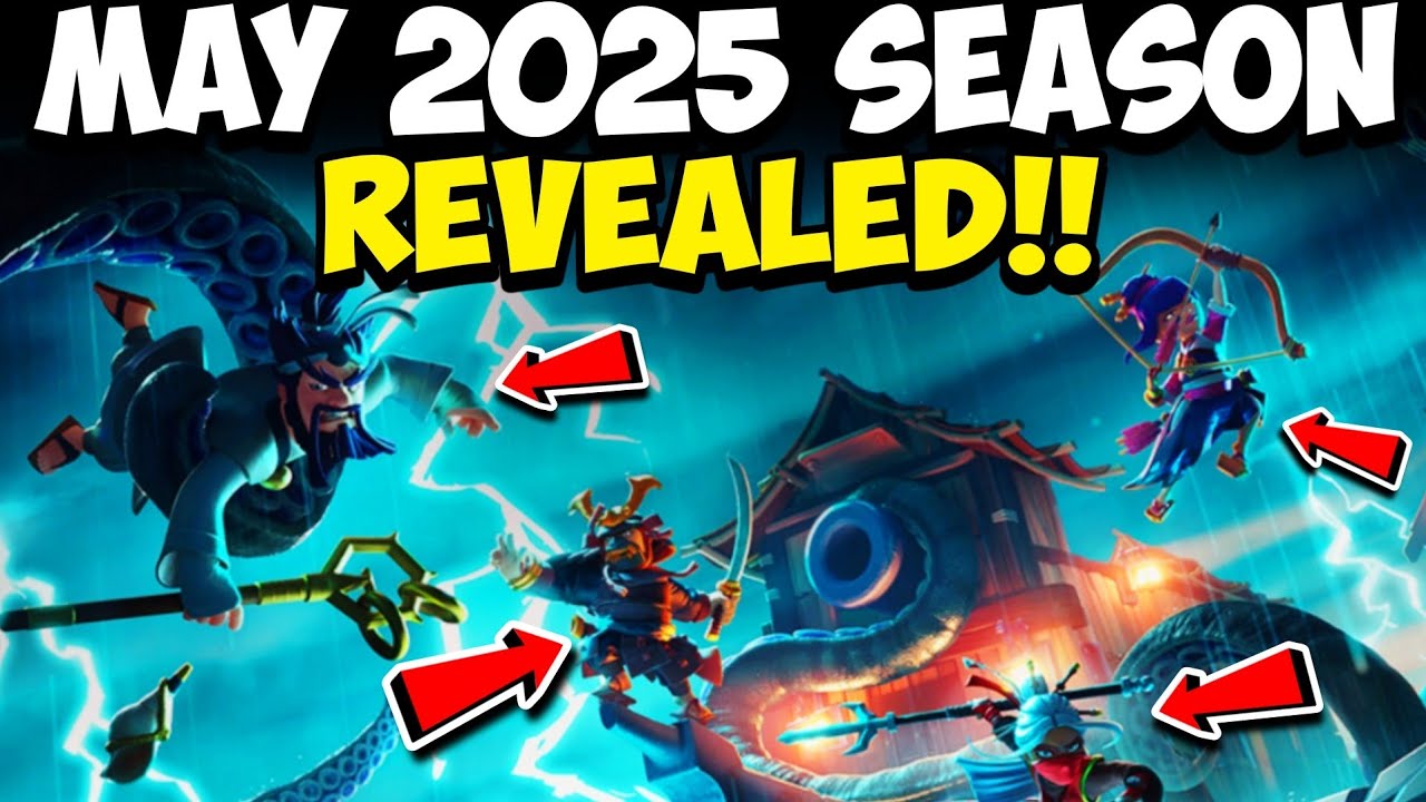 May 2025 Season Hero Skins and Gold Pass Revealed by Supercell in Clash Of Clans