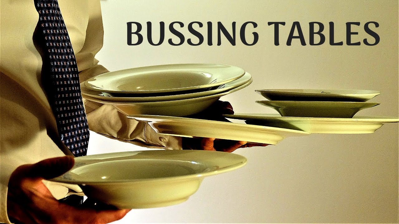 Busing Tables 3 How To Talk Guests