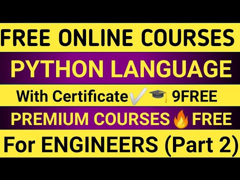 FREE #Python Programming Courses with #FREE_Certificate