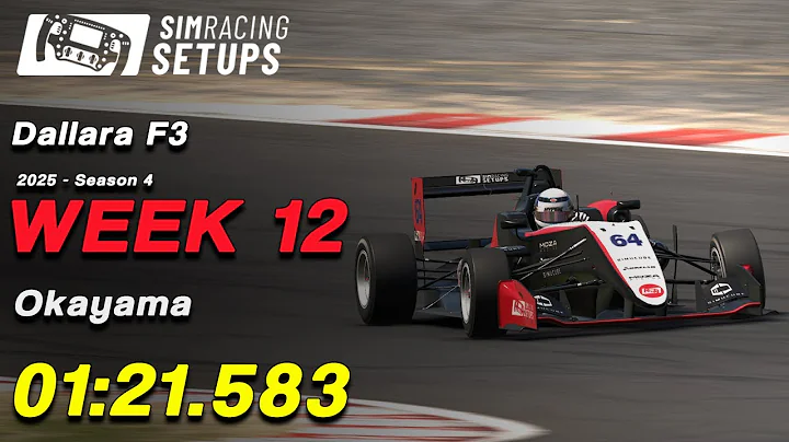 01:21.583 - Dallara F3 - Okayama + SETUP (2025S4 W12)