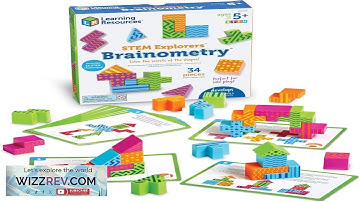 Learning Resources STEM Explorers Brainometry 3d Puzzle Brain Games Brainteaser Building