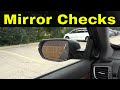 Proper Mirror Checks-Driving Lesson For Beginners