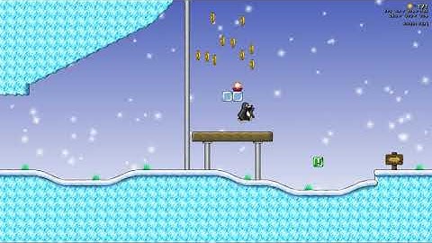 SuperTux 0.6.1 Welcome to the Snowball Fields
