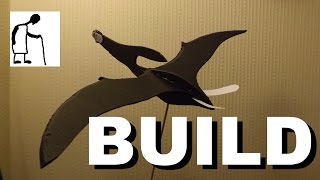 Pizza Tray Pteranodon Glider - Build - Real Time