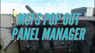 MSFS Pop Out Panel Manager | Air Manager | RealSimGear | Timestamps