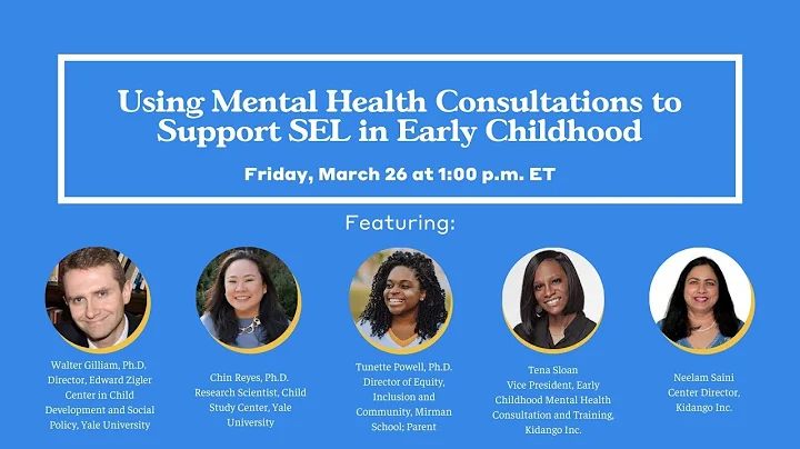 Using Mental Health Consultations to Support SEL in Early Childhood