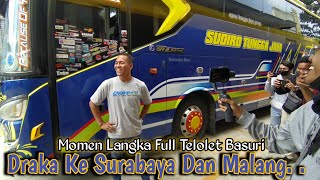 JADI PUSAT PERHATIAN MANIA. MOMEN LANGKA STJ DRAKA KE SURABAYA DAN MALANG