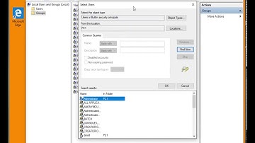 How to create local groups in Windows 10