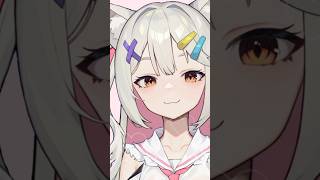 目を少し閉じて笑って( ◜◡◝ )#vtuber #shorts