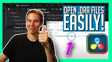 How to Open a .DRA Archive in DaVinci Resolve - Resolve Basics and Troubleshooting