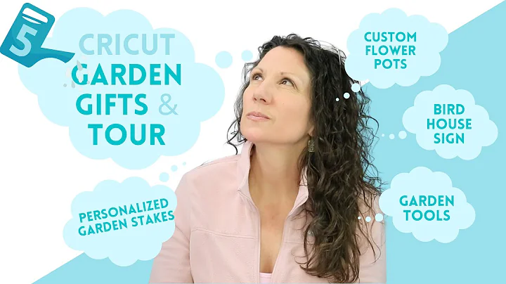 5 Cricut Gardener Gifts + A Tiny Garden Tour 2022!...