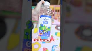 Dầu dừa tinh khiết Vietcoco dùng để dưỡng tóc, dưỡng da, giúp răng trắng sáng #daudua #vietcoco