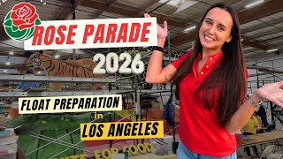 🌹 Behind the Scenes: How the Famous Rose Parade Floats Are Created