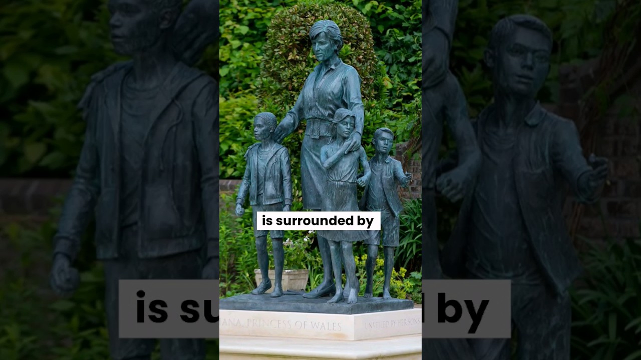 Who Are the Children in the Princess Diana Statue? 