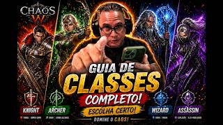 GUIA DE CLASSES INCIAL DO NOVO MMO RPG NA WEB3 QUE LANÇA AGORA DIA 29 ABRIL - CHAOS W ON CROSS