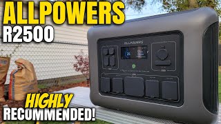 A Great LiFePo4 Power Station! | Allpowers R2500 Portable Power Station Review