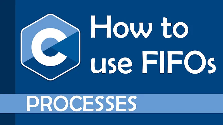 How to use FIFO files to communicate between processes in C