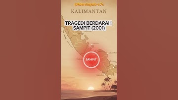 TRAGEDI BERDARAH SAMPIT (2001) #shorts #faktaunik #sejarah #indonesia #dayak #madura