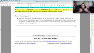 General Music 10, 20, 30 - Week 7 (June 1 - June 5) Weekly Learning Plan