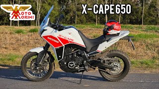 MOTO MORINI XCAPE 649  precio y  calidad de componentes  una de las mejores opciones