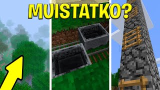 20 Minecraft asiaa jotka vain OG pelaajat muistaa!