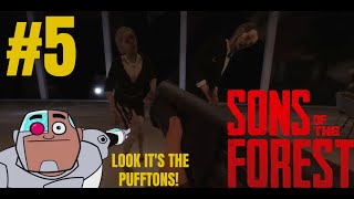 Sons of the Forest Gameplay #5 THE PUFFTONS BOSS FIGHT!!!