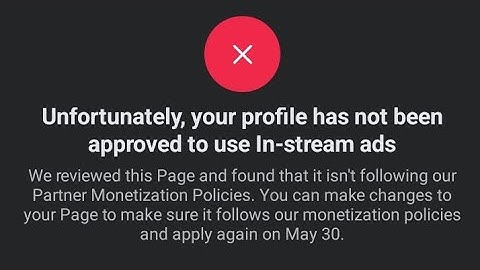 Facebook In-Stream Ads Rejected How To Fix 100% SOLVED 2024 #fyp #trending #facebook #monetization