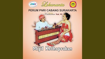 Ladrang Pangkur cengkok Kethoprakan kasambet Palaran Pangkur wangsul Pangkur Kethoprakan Sl 9