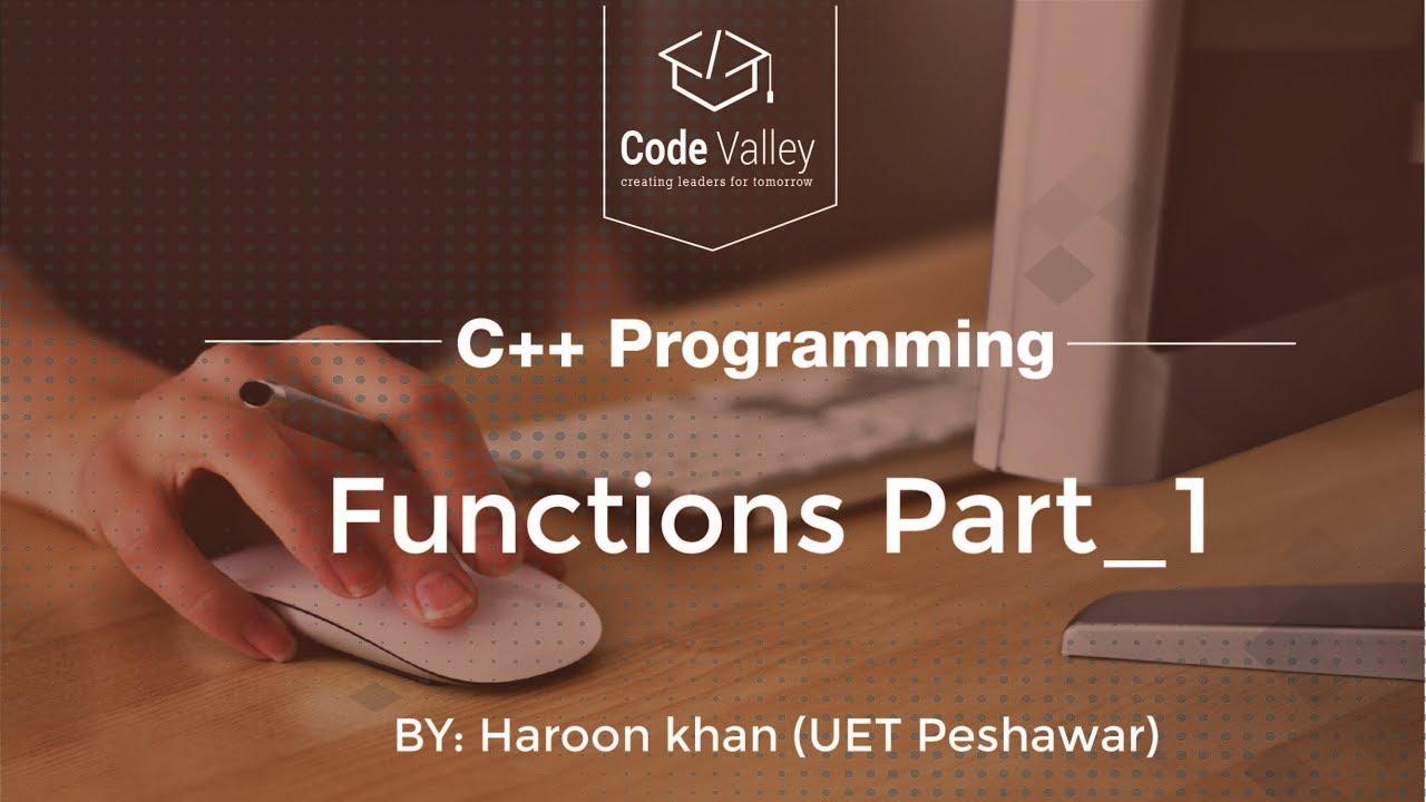 Functions In C C Part 1 YouTube