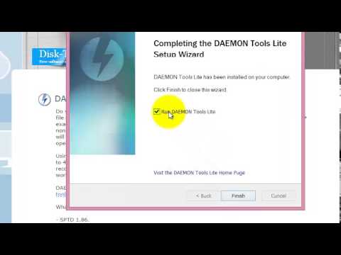 Video: How To Create A Disk Image Of Daemon Tools Lite