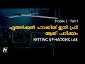     setting up our hacking lab in malayalam  fetlla