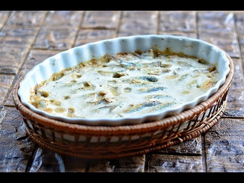 صينية سردينة بالطحينة طيبة كتير