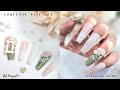 Pink and Green Valentine's Day Coquette Nails 🎀💚