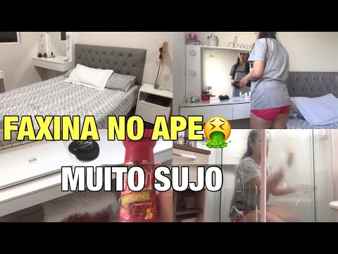 Dia de faxina no apartamento| Rotina de dona de casa| estava tudo imundo ✨(Dany Ferreira)