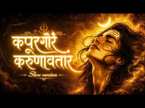 Shiva Mantra | Karpur Gauram | Saavan Special| Morning Meditation | Power Full Mantra