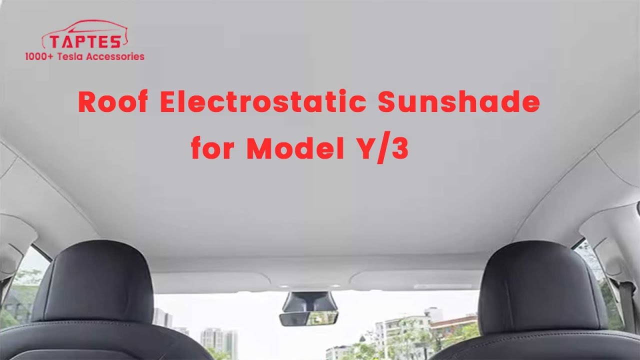 The Best Tesla Model Y Roof Shade I've Found! - HALOBLK 