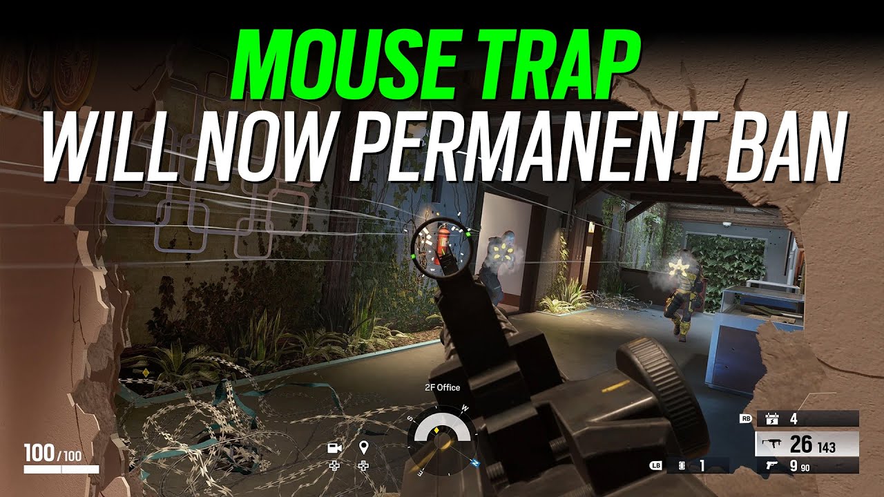 Мышеловка навсегда запретит игрокам играть в 11-м году — 6News — Tom Clancy's Rainbow Six Siege